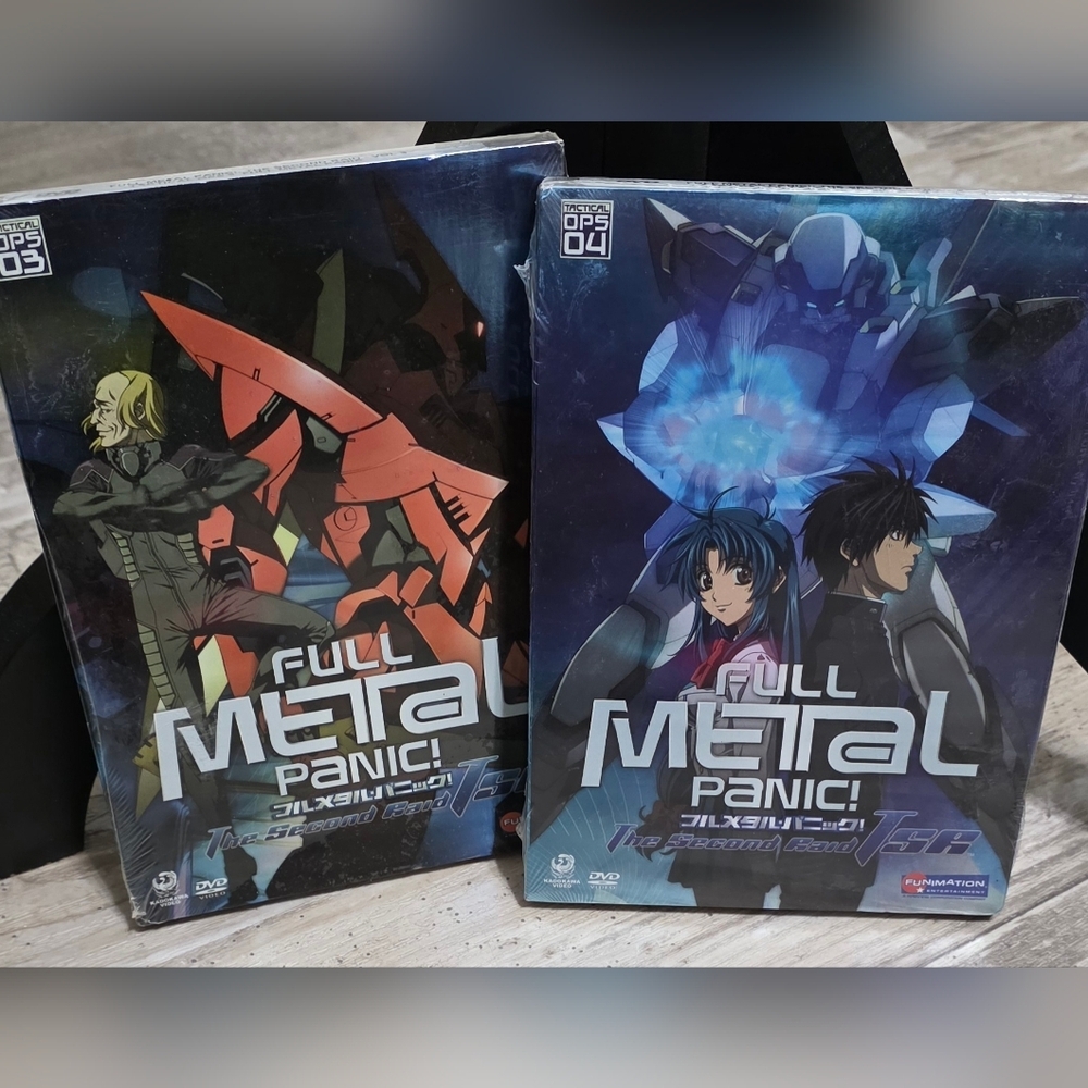Full Metal Panic!: The Second Raid Tactical Ops 03 & 04(DVD 2005) Anime